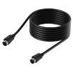 3m Mini DIN 7 Pin S-Video Audio/Video Cable (Straight to Straight) - 4
