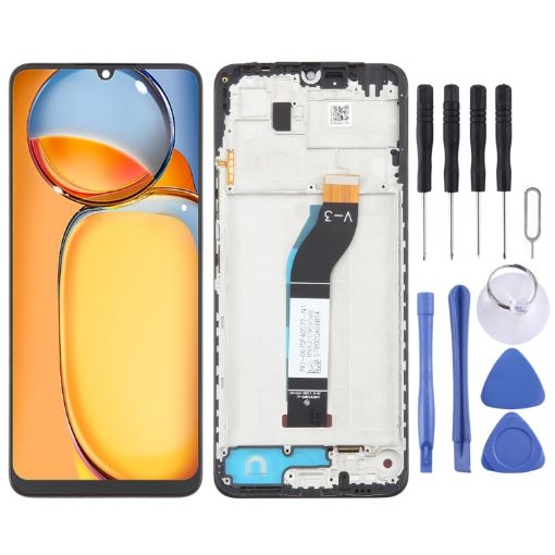 Xiaomi Redmi 13C 4G OEM LCD Screen Digitizer Assembly with Frame - 1