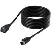 Mini DIN 7 Pin A/V Cable 1.8m (M to F Straight) - 4
