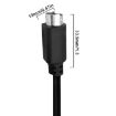 Male to Male Mini DIN 6 Pin Core Extension Cable, 0.5m Length - 3