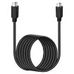 1.8m Mini DIN 6 Pin Extension Cable - Male to Male Straight - 2