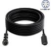 3m Mini DIN 6 Pin Extension Cable (Male-Female Elbow) - 3