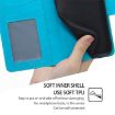 Redmi A5 4G Crystal Texture Leather Case (Sky Blue, 171.7mm) - 6