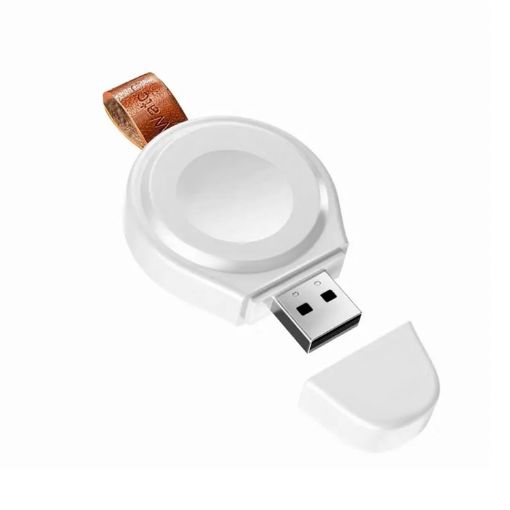 Portable Wireless Charger for Apple Watch Series A01 - White - 1