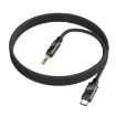 Borofone BL22 3.5mm to USB-C Zinc Alloy AUX Cable, 1m (Black) - 5
