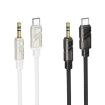 Borofone BL22 1m Zinc Alloy 3.5mm to USB-C Audio Cable (White) - 2
