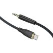 Borofone BL23 3.5mm to USB-C AUX Audio Cable 1m (Black) - 1
