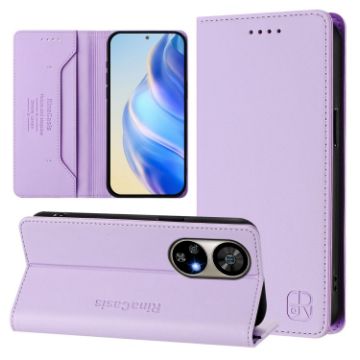 Ulefone Note 17 Pro Dual-Fold Magnetic RFID Leather Case (Purple) - 1