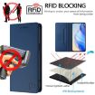 Ulefone Note 17 Pro RFID Leather Magnetic Phone Case - Dark Blue - 5