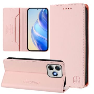 Ulefone Note 18 Ultra 5G Pink RFID Leather Magnetic Phone Case - 1