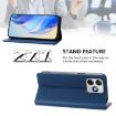 Ulefone Note 18 Ultra 5G RFID Leather Case, Magnetic Dark Blue - 4