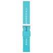 Lake Blue Silicone Watch Band with 19mm Steel Buckle - 2