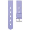 Lavender Purple 20mm Silicone Watch Band with Steel Buckle - 1