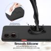 Moto G35 5G Shockproof Black Silicone Magsafe Case - 5