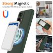 Moto G35 5G Shockproof Magsafe Silicone Case - Dark Green - 3