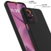 Moto G55 5G Shockproof Magsafe Silicone Case - Black - 6