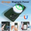 Moto G Power 2025 Dark Green Shockproof Magsafe Phone Case - 3