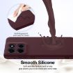 Moto G Stylus 5G 2025 Plum Shockproof Silicone Magsafe Case - 5