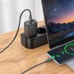 hoco N61 PD20W+QC3.0 Charger Set with 1m Type-C Cable EU Plug Black - 5