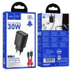 hoco N63 PD30W+QC3.0 Charger Set EU Plug with 1m Type-C to 8 Pin Cable - 3