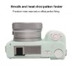 Sony ZV-E10 II/M2 Litchi Texture Silicone Case (Jelly Green) - 5