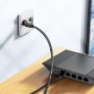 Borofone BUS01 1m Cat6 Gigabit Network Cable (Black) - 6