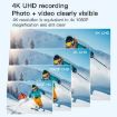 H88 4K Mini WiFi Thumb Sports Camera  Standard Version (Black) - 4