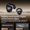 Lenovo TC3403 ENC True Wireless Open Ear Clip Earphones Black - 3