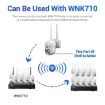 ESCAM WNK710 3MP HD WiFi Dual-light Camera, EU Plug, White - 3