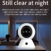 K11 1080P HD Dual-Band Night Vision Full Color WiFi Camera (White) - 3