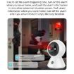 K11 1080P HD Dual-Band Night Vision Full Color WiFi Camera (White) - 6