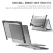 HP ENVY X360-14 2024 Grey TPU+PC Anti-fall Laptop Case - 6