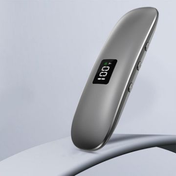 QY10-A Grey Bone Conduction Bluetooth 5.3 Sleep Speaker - 1