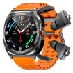GT98 1.53" IP67 Smartwatch with Bluetooth Headphone & SpO2 Monitor - 1