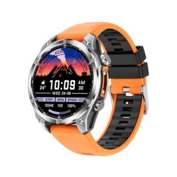HD300 Smart Watch with 1.43" AMOLED & Blood Oxygen Detection, Orange - 1