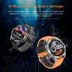 HD300 Smart Watch with 1.43" AMOLED & Blood Oxygen Detection, Orange - 4