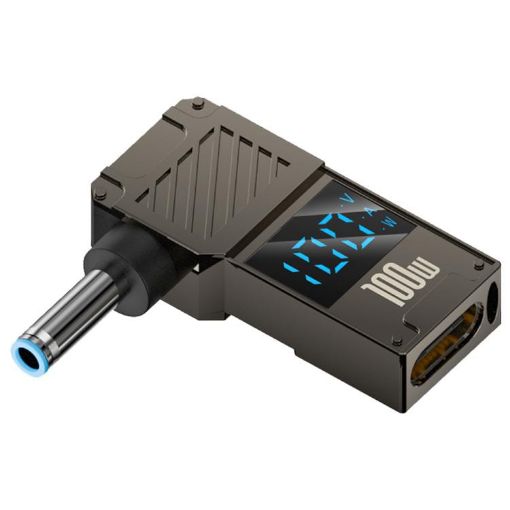HP 100W Digital Display Adapter Type-C to DC4.5x3.0mm Charger - 1