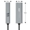 USB-C & USB3.0 to RJ45 5G Gigabit Ethernet Adapter (Grey) - 2