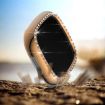 Rose Gold Diamonds PC Case for Fitbit Versa 3/Versa Sense - 2