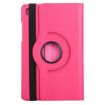 Samsung Galaxy Tab A7 T500 Rose Red 360 Leather Flip Case - 3