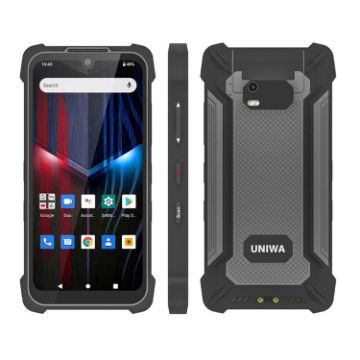 UNIWA P551 Rugged PDA Phone, 4GB+64GB, 4G, 5.5" Android 11 (Grey) - 1