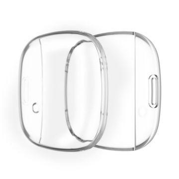 Fitbit Versa 3/Sense TPU Transparent Protective Case Plating Full Pack - 1