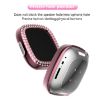 Fitbit Versa 3/Sense Double Row Diamond Protective Case (Pink) - 5
