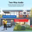 2MP HD 360 Panorama 3 Lens Wireless WiFi Camera, 30-Day Memory - 6
