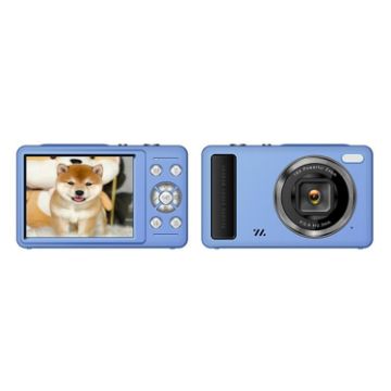 DC15 Blue 4K HD 64MP Camera with 18X Digital Zoom, 2.4" Display - 1