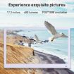 XCLT-1730 17.3" LED HD Cloud Photo Frame with Stand - EU Plug, Black - 4