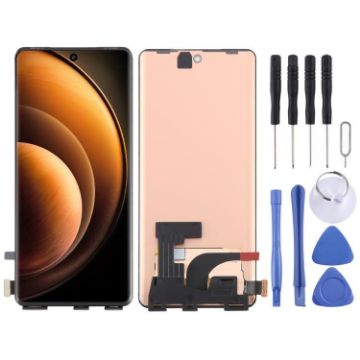 Vivo X100 OLED Screen with Digitizer & Fingerprint Assembly - 1