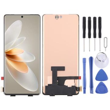 Vivo S16 OLED Screen with Digitizer & Fingerprint Assembly - 1
