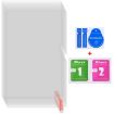 FEZAWIO F10 10.1" 25pcs 9H 0.3mm Explosion-proof Glass Film - 2