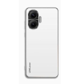 Redmi Turbo 4 Pro AG Silver White Electroplating Phone Case - 1